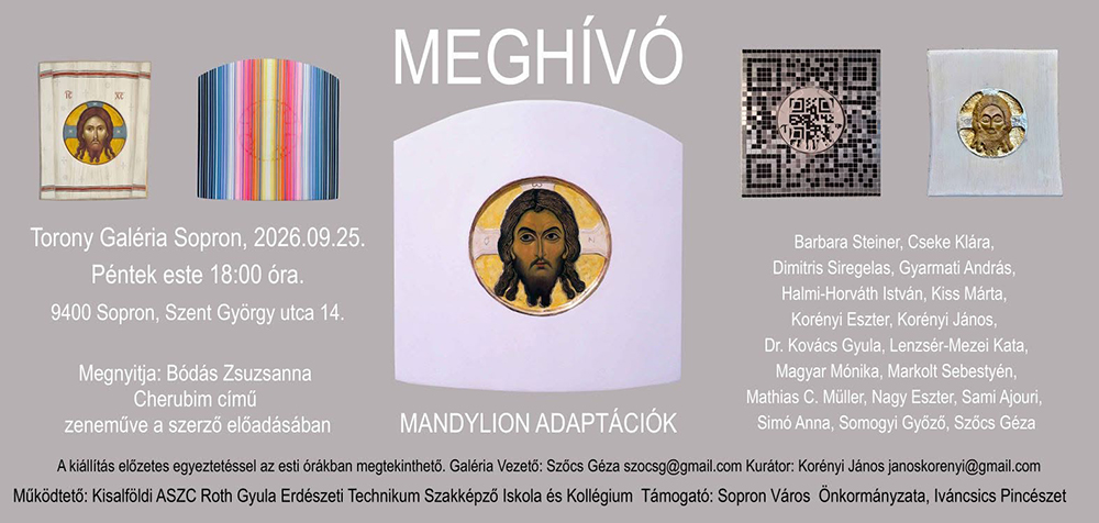 mandylion kiállítás